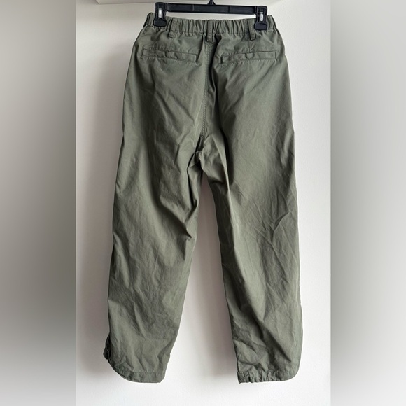 Uniqlo Green Cargo Pants with Elastic Waistband Waist27-30 inch - Picture 3 of 5